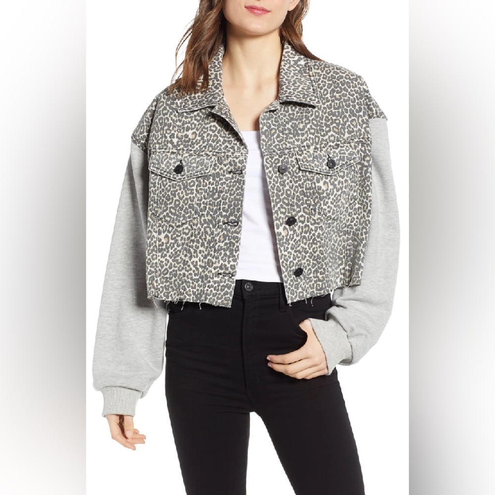 All Saints Anders Crop Jacket